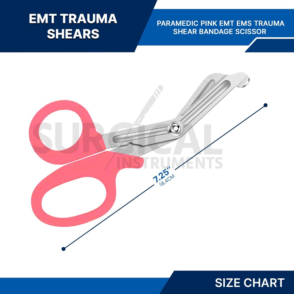 EMT Scissors 50 Pack Of 7.25