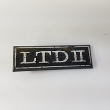 1977 1978 1979 Ford Ltd Ii Ltd Ii Instrument Panel Dash Emblem Name Plate