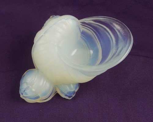 Vintage Sabino France Art Glass Opalescent SQUIRREL Knife Rest | eBay