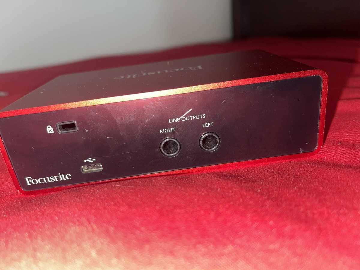 Focusrite SCARLETT-SOLO-3G Scarlett Solo 3rd Gen Pro Audio