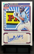 2024 Panini Stars & Stripes Linkin Garcia 1/1 AUTO Brand Logo PATCH  USA RPA