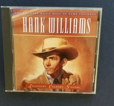 Hank Williams Country Music Hall of Fame CD 25 Songs | eBay