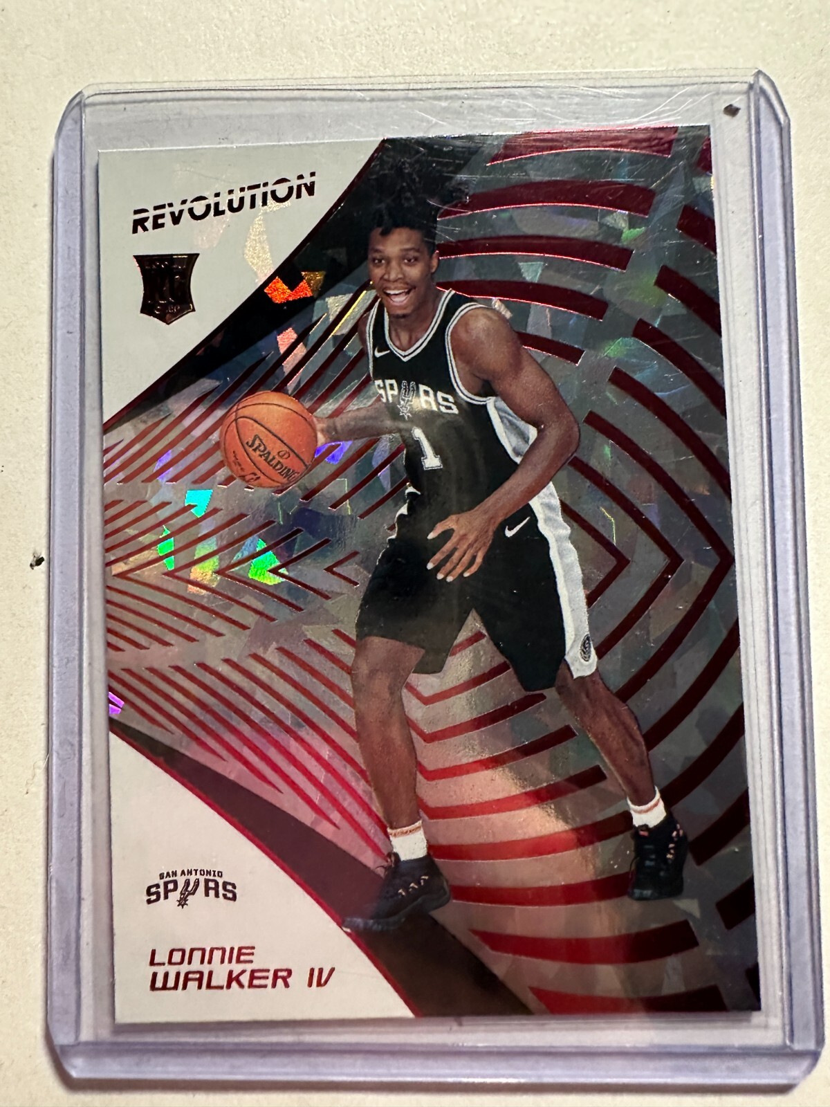 K34,358 - 2018-19 Panini Revolution Chinese New Year #125 Lonnie Walker IV