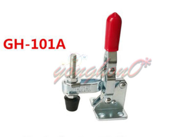 2pcs 101A 50Kg 110 Lbs Quick Holding Vertical Type Toggle Clamp Red NEW
