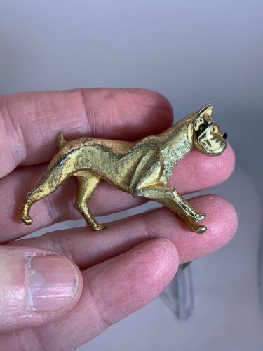 Yellow Gold Boxer Dog Charm - 14k Standing Canine Pet Keepsake - Wilson  Brothers Jewelry