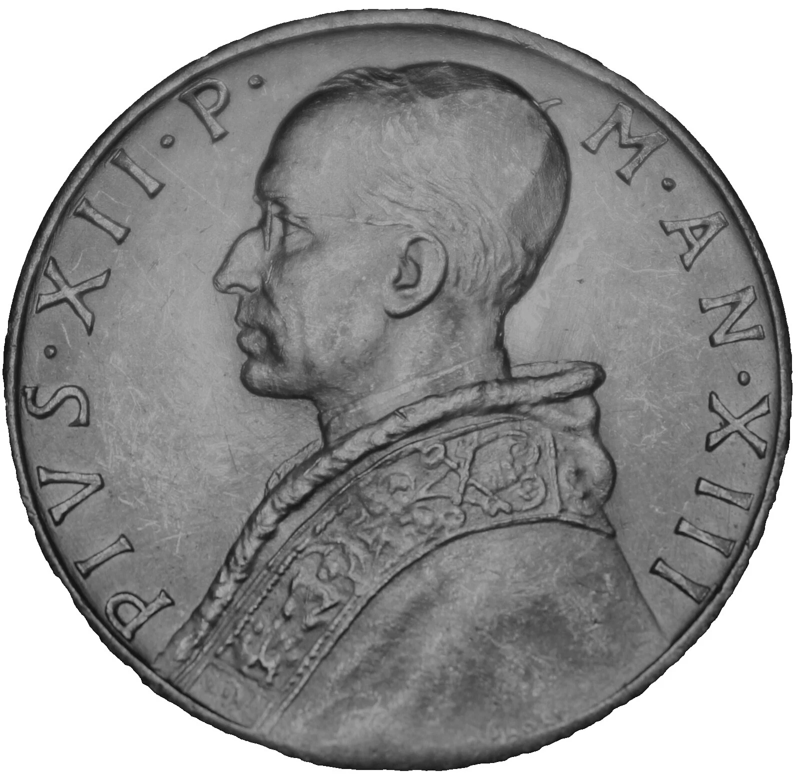 Ungraded 1951 Italian, Sammarinese & Vatican Coins