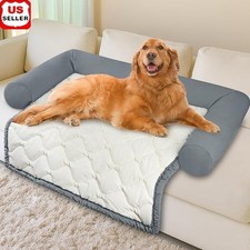 Dog Couch Cover Waterproof Removable Soft Pet Bed Protector All Breeds New