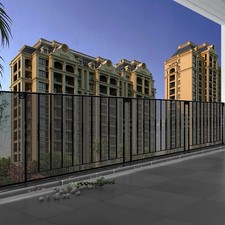 Black 19.7ftX31.1in Patios Railing Stairs Netting Baby Proofing Protective E SG