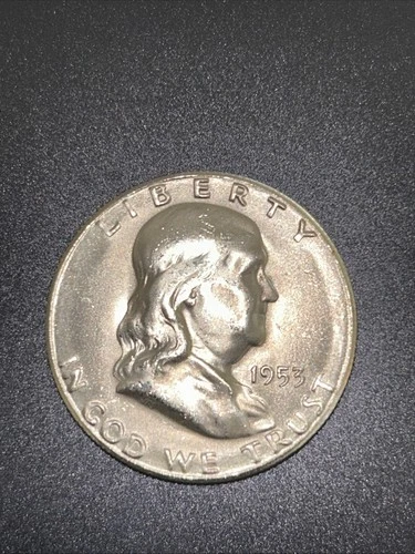 Uncirculated 1953-S FBL  Franklin Half VERY CHOICE