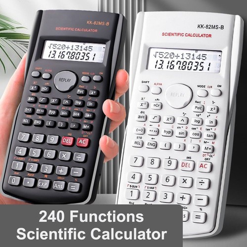 2-Line Engineering Scientific Calculator for Student and Teacher