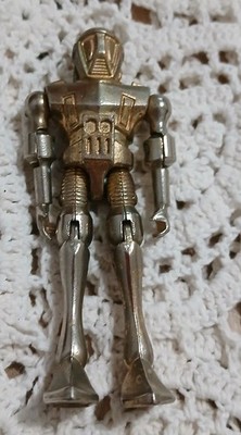 Zylmex Metal Man Questar Zee Toys Diecast 3.5'' Robot Vintage 1977 Action Figure