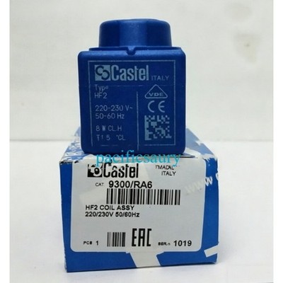 1PC NEW FOR Castel solenoid valve coil HF2 9300/RA6 220-230V