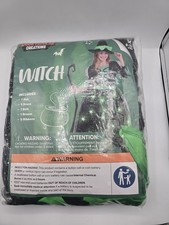 Witch Costume Girl Medium 8-10 Years Spooktacular Creations Halloween