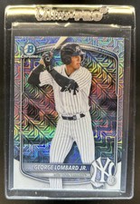 2025 Bowman Draft George Lombard Jr. Chrome Refractor #BDC-43 Yankees