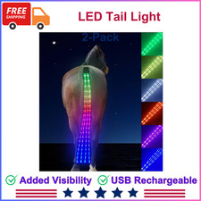 LED Tail Light Up 7 Color in 1 LED Horse Tack, Equestrian Equipment, Tail Mount