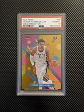 2025-26 Topps Finest Victor Wembanyama Gold Refractor /50 PSA 10 Pop 2 🔥🔥