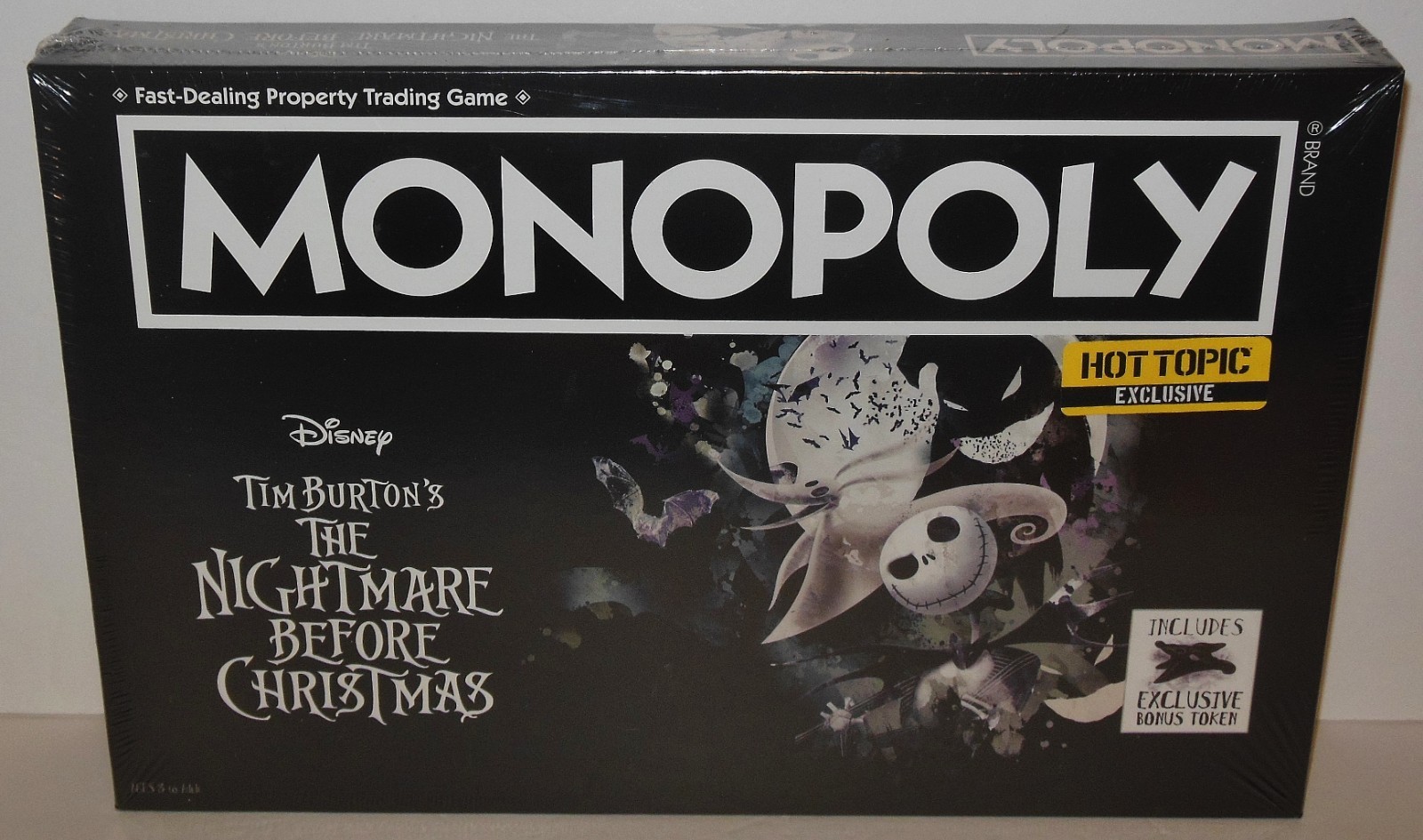 Monopoly: Pesadilla antes de Navidad tema candente exclusivo juego de mesa sellado