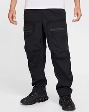 $185 Nike Tech Men's L Woven Cargo Pants in Black Size  Large HJ2940-010 New