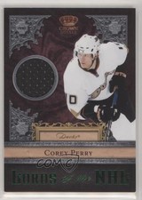 2011 Panini Crown Royale Lords of the NHL Memorabilia Prime Corey Perry #14 2u3