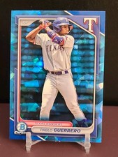 2024 Bowman Draft Chrome Pablo Guerrero Sapphire #BDC-178