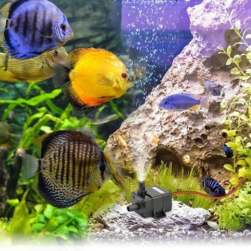 Mini WasserpumpeTauchpumpeBrunnenpumpe Salz Schlüsselwörter Springbrunnen Teich - Bild 8 von 21