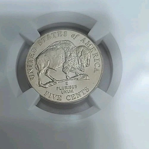2005 P NGC MS 66 Bison Jefferson Nickel Uncirculated Certified Coin 5c - Image 2 of 4