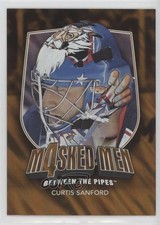 2011-12 ITG Between the Pipes Men 4 Gold /10 Curtis Sanford #MM-42 3y4