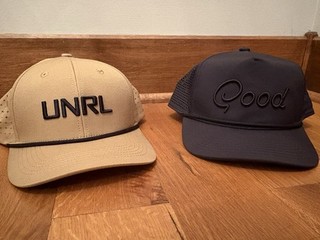 Good Good Unrl Golf Hats Performance New Lot Of 2