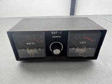 Tempo RBF-1 SWR Power Meter Wattmeter Tested Works Good