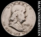 1951 Silver Franklin Half Dollar-Scarce Better Date No Reserve #i3963