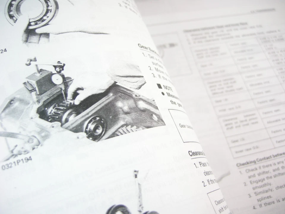 Original Kubota L4350 L4850 L5450 Utility Tractor Service Workshop Repair Manual - Image 4 of 4