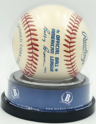MLB Joe DiMaggio 直筆サインボール JD Joe DiMaggio Signed AL Baseball New York Yankees Auto Mint 9