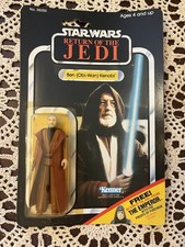 1983 Star Wars Jedi Obi-Wan Kenobi Action Figure SEALED 65-Back RARE