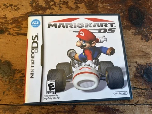 Mario Kart DS Nintendo DS Authentic Game Case Manual Complete In Box