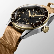 Longines Spirit Zulu Time 39mm Anthracite Dial Men's Watch L38025539 2