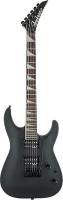 Jackson JS22 DKA Dinky Arch Top Electric Guitar Satin Black HH Tremolo Maple