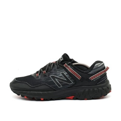 New Balance Herren 410v6 Laufschuhe Schwarz/Rot Terrain Trail-Laufschuhe EU 44