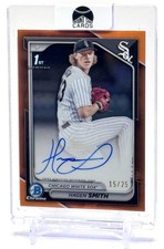 2024 Bowman Draft HAGEN SMITH 1st True Orange Auto /25 CPA-HS White Sox