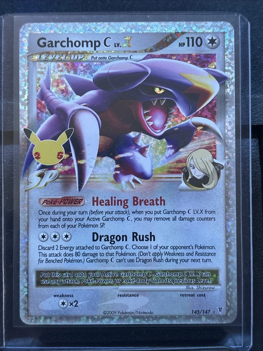 Las mejores ofertas en Cartas de JCC Pokémon Garchomp C Lv.X | eBay