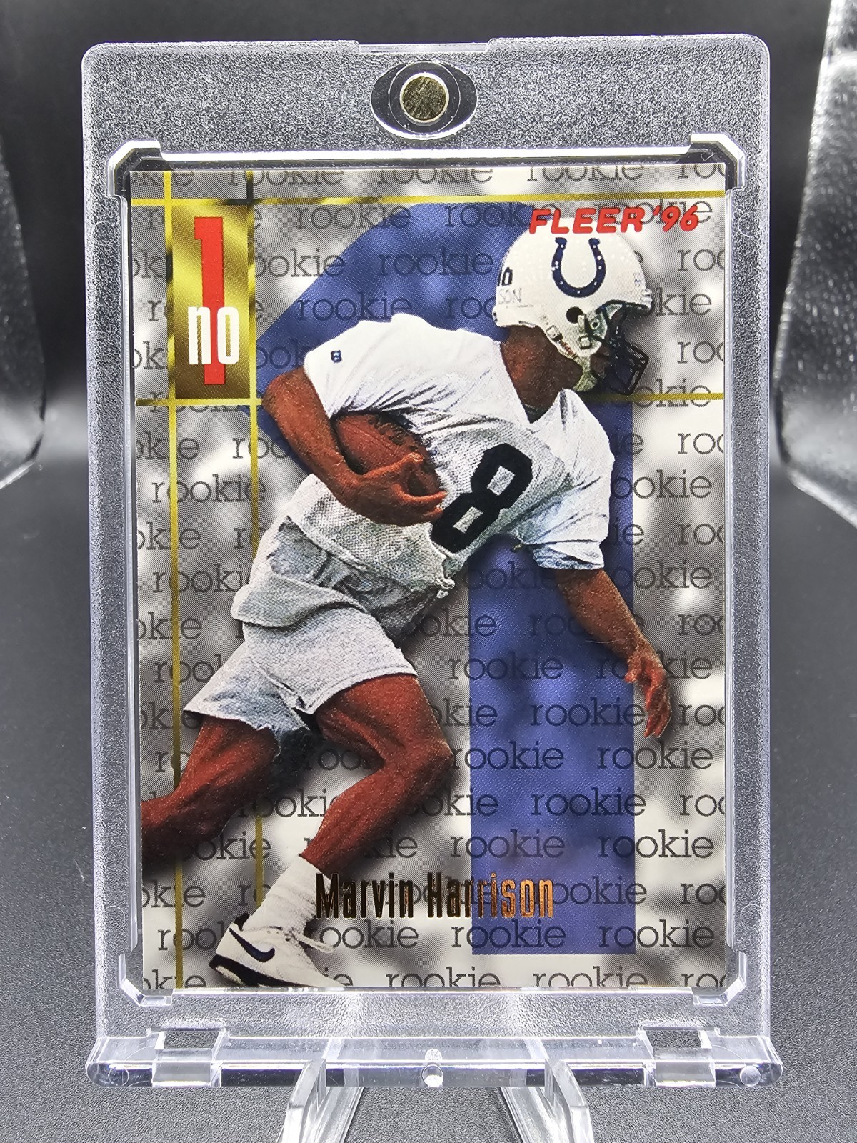 Marvin Harrison 1996 Fleer Rookie RC #159 Indianapolis Colts HOF