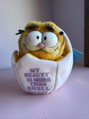 Vintage 1978 Dakin GARFIELD ''My Beauty Is More Than Shell Deep! NWT Tags