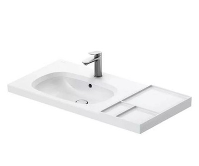 Duravit Aurena 19-5/8 in. Wall Mounted Bathroom Sink in White