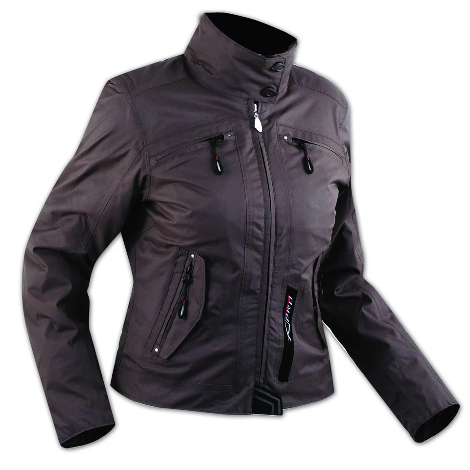 Damen Textil Wasserdicht CE Protektoren Thermofutter Jacke Motorrad Roller - Bild 3 von 4