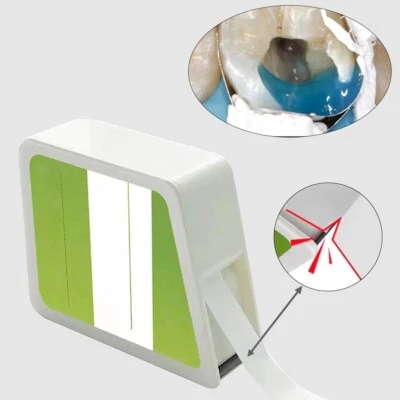 SKATTOOTH Dental Teflon Matrix Bands PTFT Universal Matrices System White Material Belt