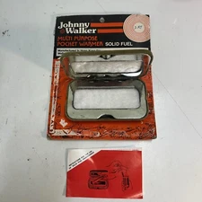 Johnny Walker Pocket Hand Warmer Solid Fuel Vintage New Vintage Hong Kong
