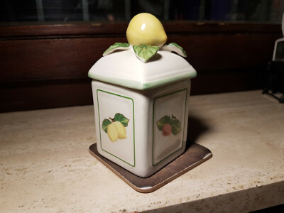 Villeroy & Boch French Garden Charm Marmeladendose mit Deckel, 7cm