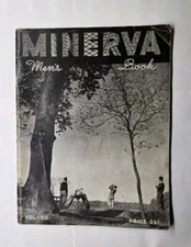 Vintage Minerva Knitting Pattern Men's Book Vol 50