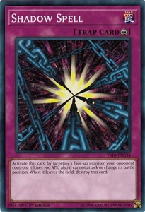 Shadow Spell - YS18-EN034 - Common - 1st Edition x3 - Near Mint