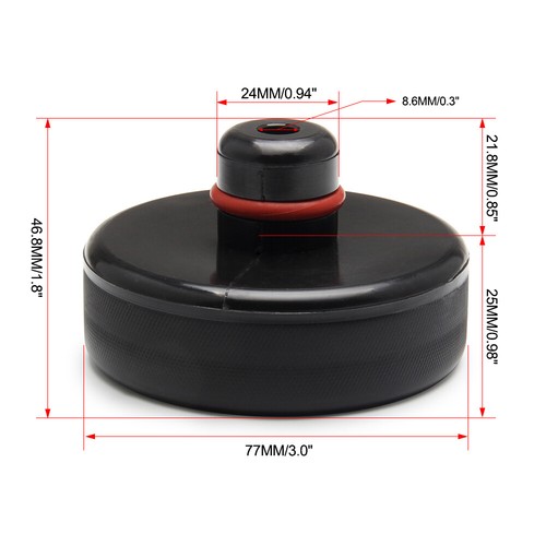 4X For Tesla Model 3 X S Y Rubber Jack Pad Support Chassis Heavy Duty Storage - Picture 7 of 7