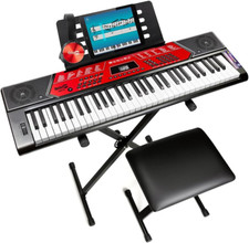 Rockjam 61 Tasten Keyboard E-Piano Kit mit Pi...